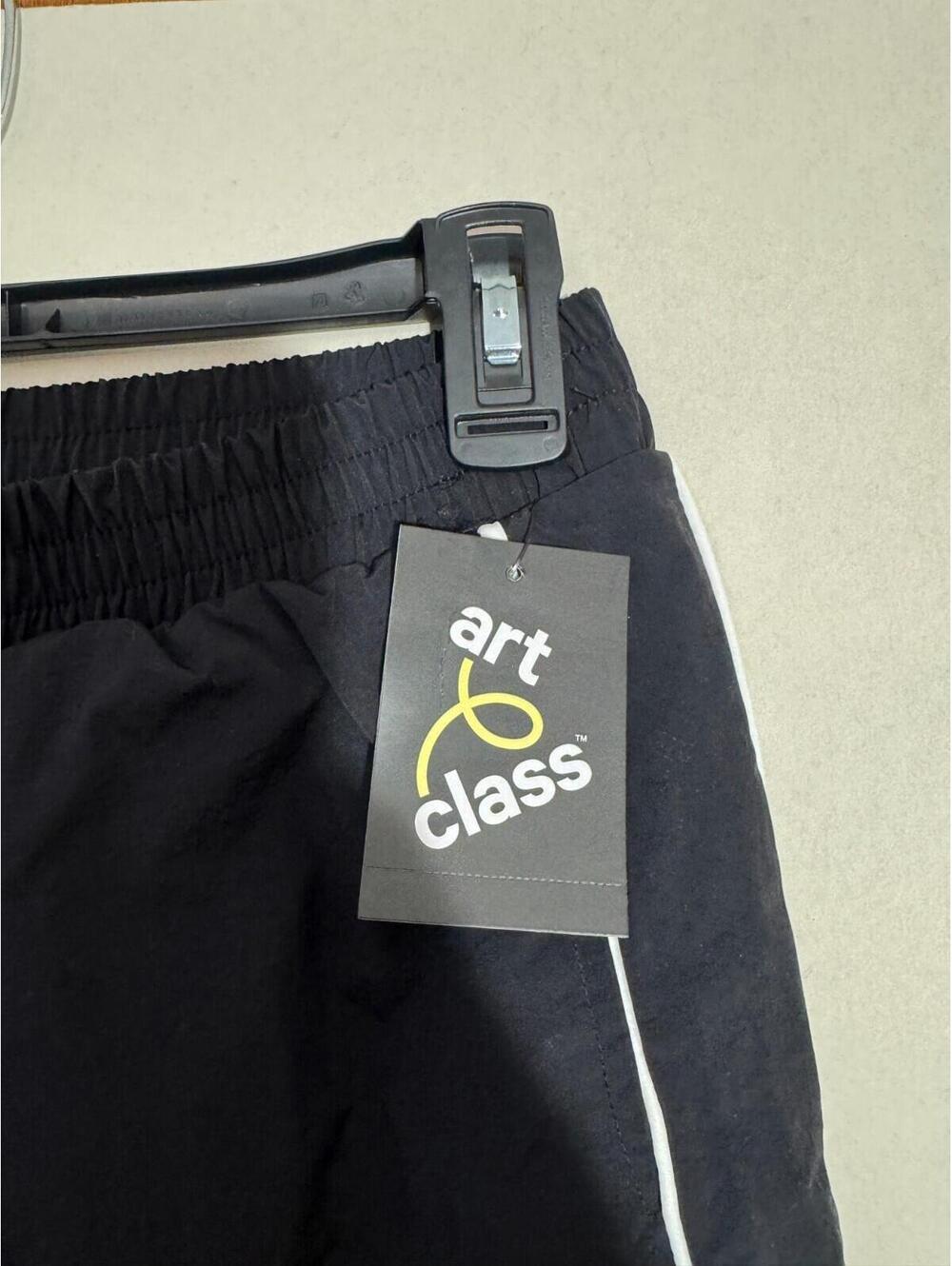 Art Class Girls' Windbreaker Wide Leg Track Pants Black XXL (16/18) NWT - Picture 3 of 4
